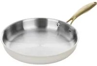 Padella 26 cm in acciaio bianco oro California