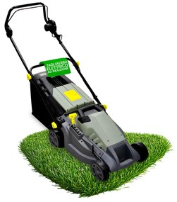 Rasaerba Con Motore Ad Induzione Magnetica E Cesto Di Raccolta 50l