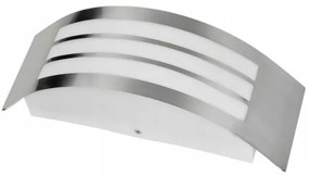 Applique da esterno 1xE27/14W/230V IP44 cromo opaco