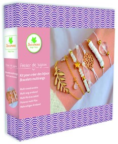 Creazione di gioielli - Braccialetti multi fila con madreperla