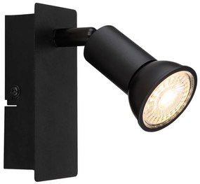 Globo 57998-1 - Faretto da parete DREW 1xGU10/35W/230V nero