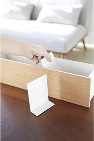 Organizer bianco/di colore naturale in metallo per cancelleria Rin – YAMAZAKI