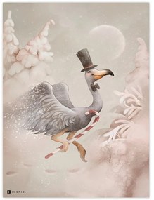 Quadro da parete - Elegantone nel paese di neve | Inspio