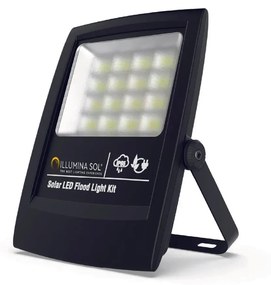 Faro Energia Solare Led Potente 3280 Lumen con Illuminazione Programmabile