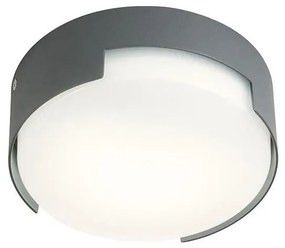 Redo 90003 - Plafoniera LED da esterno SKOR LED/12W/230V IP54 grigio