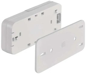 Campanello wireless da inserire nella presa 230 V con 1 batteria CR2032, bianco