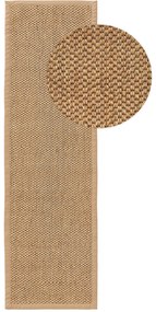 benuta Pure Tappeto sisal Greta Crema 70x240 cm - Tappeto design moderno soggiorno