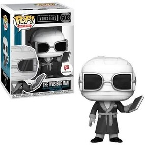 Personaggi d'Azione Funko POP MOVIES UNIVERSAL STUDIOS MONSTERS INVISIBLE BLACK  WHITE Nº 608