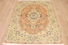 Tabriz Tappeto persiano 150 x 190 (Iran) Annodato A Mano