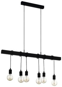 Eglo 44062 - Lampadario a sospensione TOWNSHEND 6xE27/60W/230V