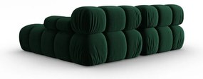 Divano angolare in velluto verde (angolo destro) Bellis - Micadoni Home