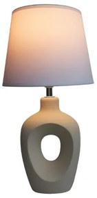 Rabalux 74079 - Lampada da tavolo MADELOR 1xE14/25W/230V beige