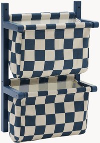 Organizer da parete per bambini Check Teal
