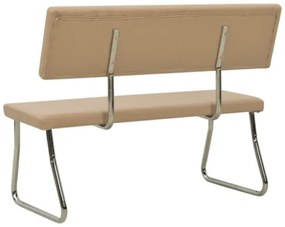 Panca 110 cm Cappuccino in Similpelle