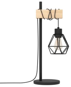 Eglo 44079 - Lampada da tavolo TOWNSHEND 1xE27/60W/230V