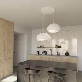 Brilagi - Lampada a sospensione con cavo WABI SABI, 2xE27/40W/230V, Ø 60 cm, bianco
