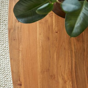Tikamoon - Tavolino in legno di acacia 110x60 Bonnie