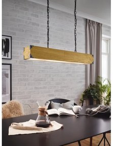 Eglo 43159 - Lampadario a sospensione con catena HARBOROUGH 4xE27/40W/230V