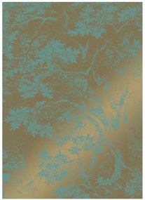 KEK Amsterdam Carta da parati panoramica Engraved Landscapes Gold 17 - M