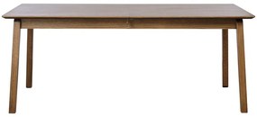 Tavolo da pranzo pieghevole con piano in rovere 95x190 cm Baro - Unique Furniture