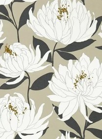 Harlequin Carta da parati Sebal - Platinum/ Ebony