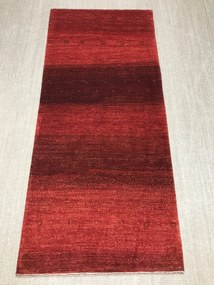Loribaft Tappeto persiano 200x90 Rosso (Iran) Annodato A Mano