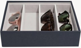 Custodia occhiali da sole Classic Pebble Navy