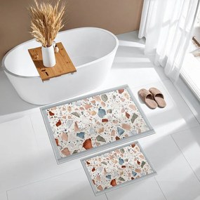 Set di tappetini per il bagno 2 pz 60x100 cm – Foutastic