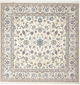 Nain Tappeto 210 x 210 Beige (Iran) Annodato A Mano