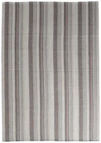 Kilim Tappeto 280x200 Nero (Iran) Tessuto A Mano
