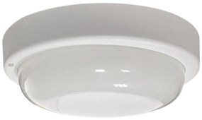 Plafoniera LED da esterno LED/15W/230V 4200K diametro 15,5 cm IP64 bianco