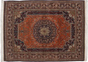 Hereke Tappeto 130 x 170 (Tacchino) Annodato A Mano