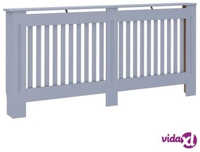vidaXL Copertura per Radiatore Antracite 172x19x81,5 cm in MDF