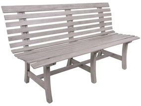 Panchina da giardino in legno grigio Mandalay - Garden Pleasure