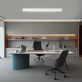 Brilagi - plafoniera LED dimmerabile SLEEKLINE LED/40W/230V Wi-Fi Tuya bianca + telecomando