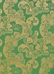 Isidore Leroy Carta da parati Eugénie - Vert Doré
