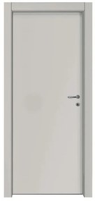 Porta interna a battente Idra in legno colore grigio, L 60 x H 210 cm, apertura reversibile