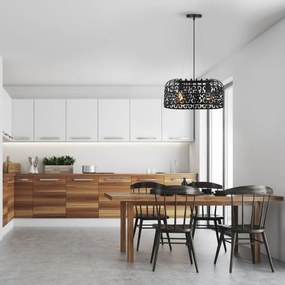 Rabalux 2157 - Lampadario ALESSANDRA 2xE27/60W/230V nero