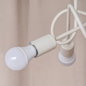 Lampadario a soffitto OXFORD 3xE27/15W/230V crema