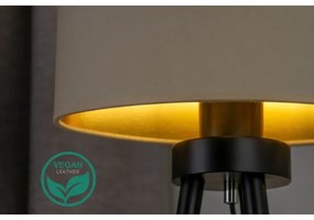 Duolla - Lampada da tavolo OVAL VEGAN 1xE27/15W/230V diametro 30 cm color crema