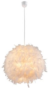 Lampadario Natura Katunga cotone E27