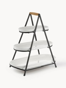 Alzatina a più livelli in porcellana Tower