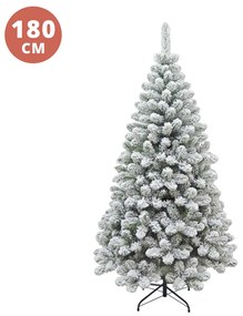 Albero Natale innevato 180 cm Alpino