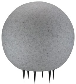 Lampada da esterno ARGENTO 1xE27/15W/230V diametro 40 cm IP65 grigio