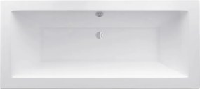 Mexen Cube vasca da bagno rettangolare 170 x 80 cm con pannelli, bianca - 55051708000X