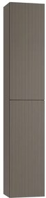 Colonna per mobile bagno Opera 2 ante P 27 x L 30 x H 160 cm laccato opaco grigio carbone