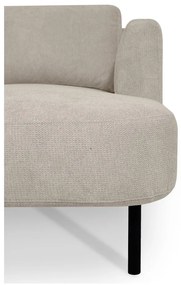 Divano angolare beige (con penisola a sinistra/a forma di "U") Hero – Scandic