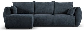 Divano angolare blu scuro (angolo sinistro) Matera - Cosmopolitan Design