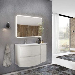 Estensione per mobile da bagno Armonia 1 anta rovere nordico L 35 x H 45 x P 46 cm