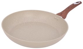 Padella antiaderente 30 cm taupe Kolors